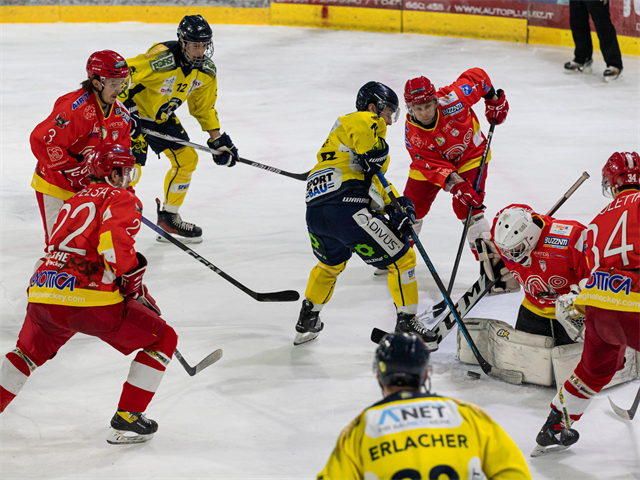 Foto für Eishockeyspiel HC Eppan vs. Alleghe Hockey